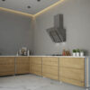 Мебель Legend конструктор Кухня угловая шпон св коричневый, без верхних ящиков